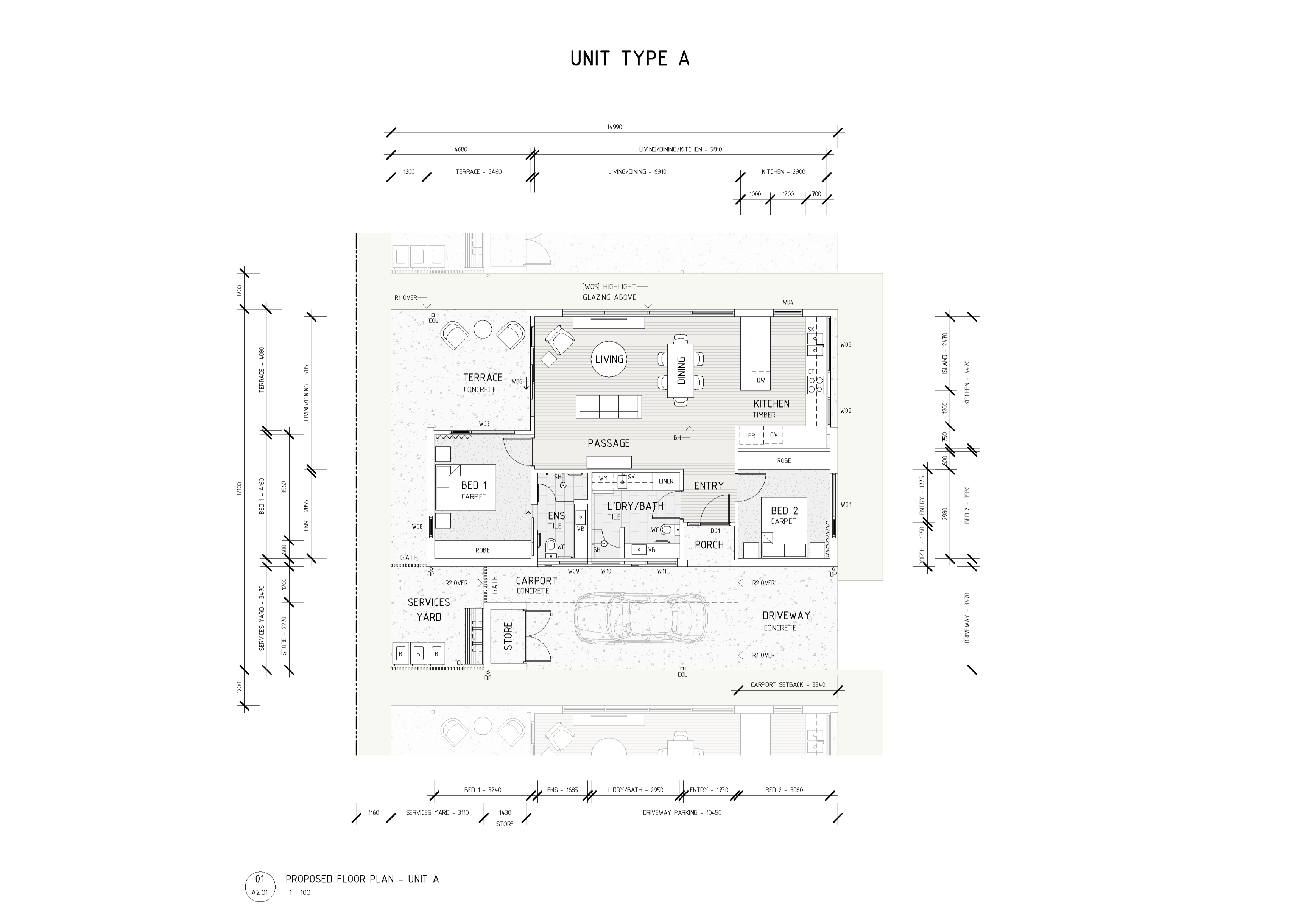 Unit Layout